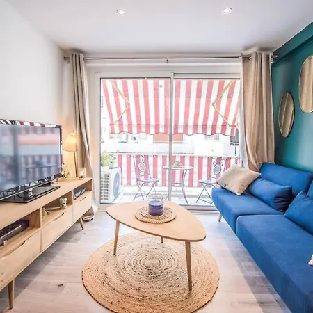 4 Couchages Climatise Direct Plage Wifi Parking Antibes Exterior photo