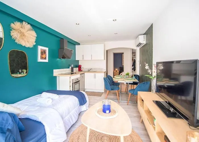 4 Couchages Climatise Direct Plage Wifi Parking