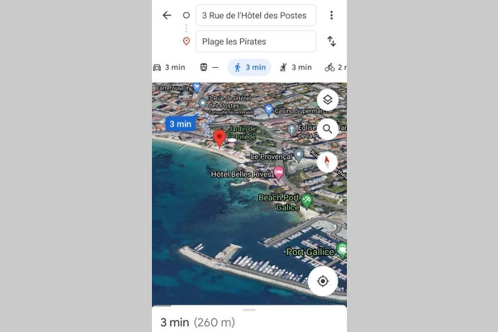 Appartamento 4 Couchages Climatise Direct Wifi Parking Antibes